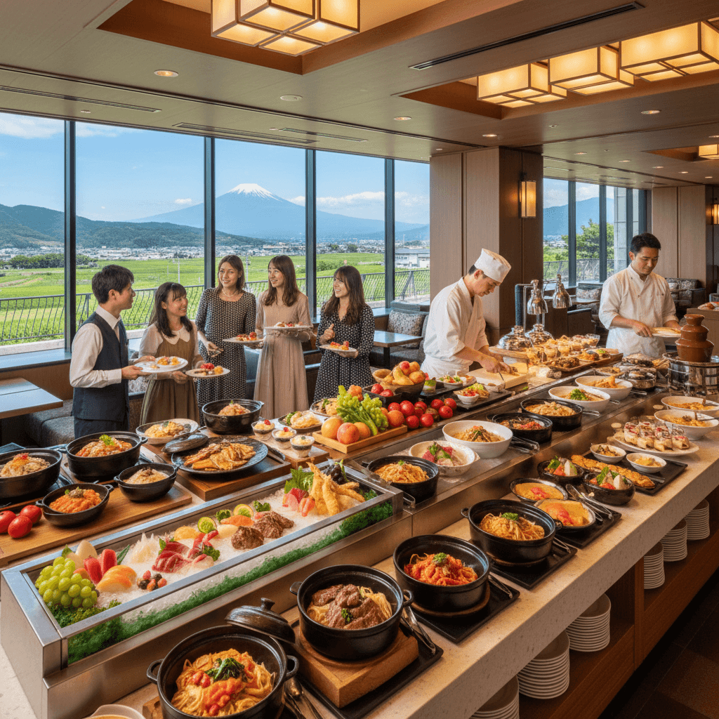 【山本健太監修】山梨ホテルランチバイキング:深層文化と美食探求ガイド
